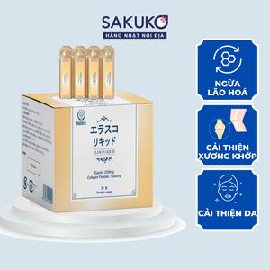 [IKIMOTO] Thực phẩm bảo vệ sức khỏe Placogen Liquid 30 tuýp chống lão hóa cải thiện sức khỏe