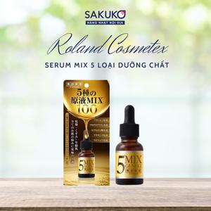[ROLAND] Serum mix 5 loại dưỡng chất 20ml cao cấp giảm sạm da tàn nhang lão hóa khô ráp xỉn màu chăm sóc da nữ