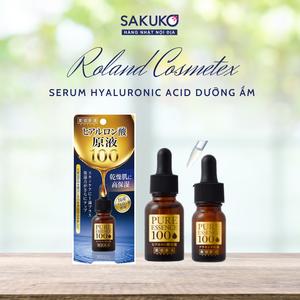 [ROLAND] Serum dưỡng ẩm HA 20ml cao cấp chăm sóc da giúp cấp ẩm cho làn da mướt mát, mịn màng dưỡng ẩm da làm đẹp da