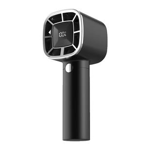 [Free Ship] Quạt cầm tay mini tốc độ cao mới kiêm sạc dự phòng dài Quạt nhỏ cầm tay sạc USB ngoài trời