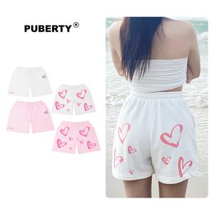 quần thun short nỉ localbrand PUBERTY CUTIES SHORT