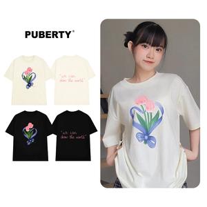 áo thun Localbrand PUBERTY TULIP TEE Menswear Cổ Tròn