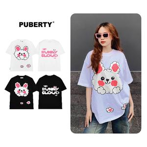 áo thun localbrand PUBERTY BUNNY CLOUD TEE