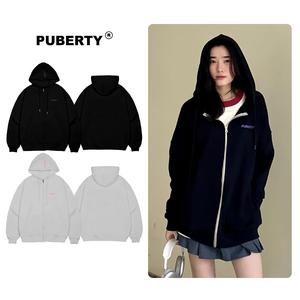 Hoodie basic localbrand PUBERTY BASIC HOODIE ZIP