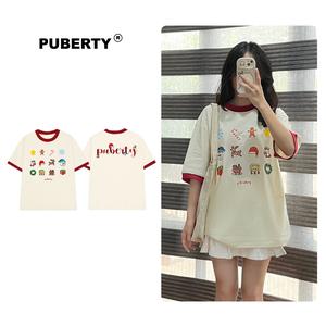 áo thun localbrand PUBERTY iconic christmas ringer tee