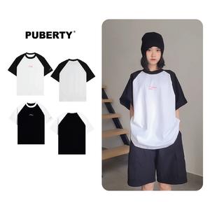 áo thun localbrand PUBERTY signature raglan tee