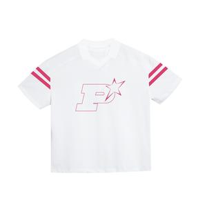 Áo thun Sporty Localbrand PUBERTY BIG P LOGO/ Màu Trắng