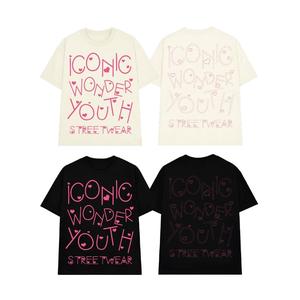 Áo thun Localbrand PUBERTY I FEEL LOVED Cotton Cổ Tròn Trái Tim