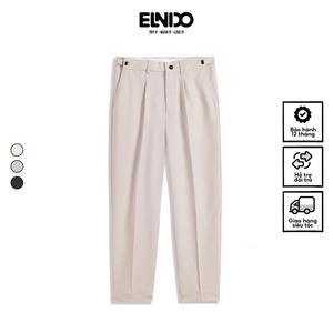 Quần tây âu tăng cạp ống rộng cạp điều chỉnh phong cách Hàn Quốc ELNIDO