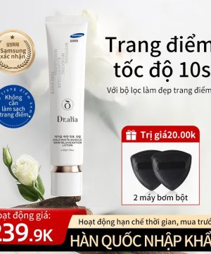 【Xuất xứ từ Hàn Quốc】Dr.alia Kem lười, Kem che khuyết điểm dưỡng ẩm và kiểm soát dầu chính hãng giúp đánh thức độ bóng từ chân tóc và cải thiện độ thô ráp Làm Đẹp Da Nữ