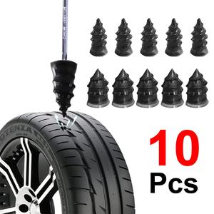 Bộ 10 đinh vít sữa lốp xe máy, xe hơi,xe tải, khi bị thũng bản chỉ việt vặn định vít lên lỗ thủng bơm lên và chạy đến nơi sữa chữa.