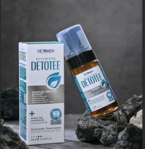 Bọt vệ sinh răng miệng Detotee loại bỏ mảng bám ố vàng không còn hôi miệng 100ml
