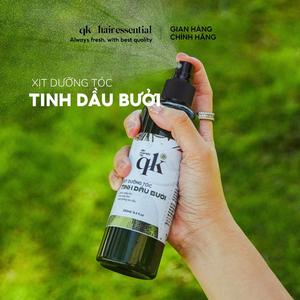 NƯỚC DƯỠNG TÓC TINH DẦU BƯỞI QK