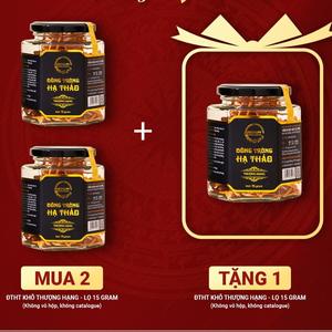 Combo Mua 2 Tặng 1 Đông trùng Hạ thảo sợi khô thượng hạng CordyHappy