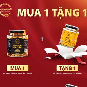 [Mua 1 Tặng 1] Mua 1 Đông trùng Hạ thảo sợi khô 15 Gram Tặng 1 hộp 6gram