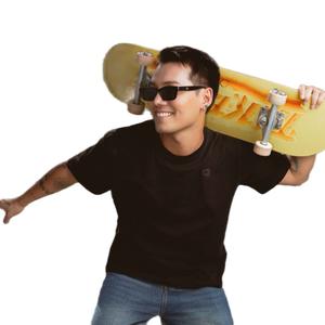 Áo thun cổ tròn nam, nữ dáng unisex tay ngắn, áo thun đôi nam,nữ trẻ trung, thiết kế thể thao, năng động. hoạ tiết logo chữ nổi độc đáo hiệu Pyton Menswear Cotton Cổ Tròn Tre Đen