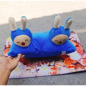 GỐI ĐI XE MÁY 02 ĐẦU - SIÊU DỄ THƯƠNG Tựa Đầu Nội Thất