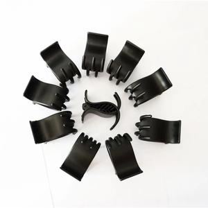 Kẹp Càng Cua 5 Răng Nhựa Nhám Chống Gãy màu đen Cài Tóc Nữ