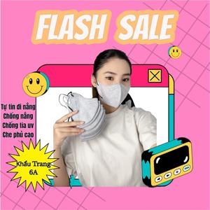 { Khẩu Trang 6A } 300Chiếc tặng thêm 30Chiếc 5D - Tự tin đi nắng - Che phủ tốt - Chống tia UV - 4Lớp An Phong Phụ Kiện
