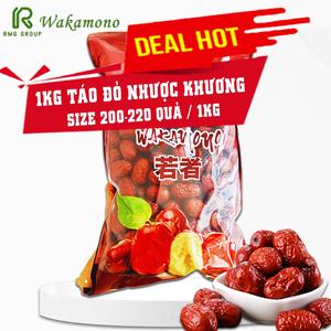 1kg Táo Nhược Khương khô tự nhiên size 200-220 quả / 1KG Ăn Vặt Food Snack Thức Ăn Chua