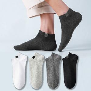 Vớ nam chất thun , tất basic màu trơn tới mắt cá chân. ( 1 ĐÔI ) Menswear