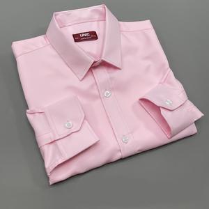 Áo sơ mi trơn Lavic - Hồng