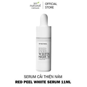 (HOT) Serum cải thiện nám, dưỡng sáng từ sâu bên trong Red Peel White TXA 0,5%, Niacinamide 5% So Natural 11ML Làm Đẹp Da Skincare Arbutin