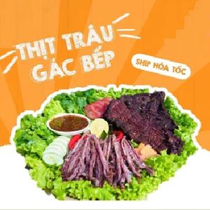 Thịt Trâu Gác Bếp SaPa 500g kèm thêm chẩm chéo thơm ngon