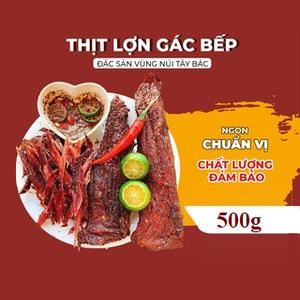 Lơn Gác Bếp SaPa 500g kèm thêm chẩm chéo thơm ngon Chua Snack Food Ăn Vặt Bim Bim