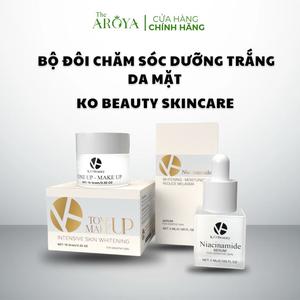 Bộ Đôi nâng tone Kem Face + Serum K.O | Hỗ trợ dưỡng ẩm và Làm Đẹp Da Skincare