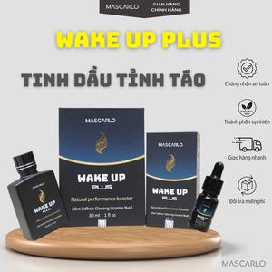 Wake Up Plus | Tinh dầu tỉnh táo | Sảng khoái | Hỗ trợ tăng tập trung, giải toả căng thẳng, thư giãn | Hỗ trợ tăng cường oxy trong cơ thể | Thơm miệng