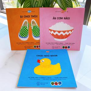 Sách Ehon - Combo Cùng bé làm quen cho bé 0 3 tuổi (Tranh truyện ehon Nhật Bản cho bé)