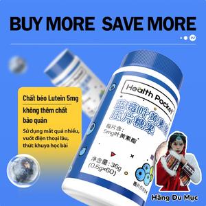 【COD】Kẹo viên nén hương vị việt quất 1 chai 60 viên