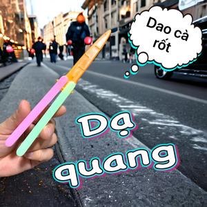 Đồ chơi dao cà rốt 3D mẫu dài dạ quang Toy