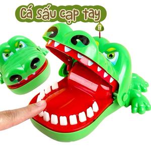 Đồ chơi khám răng cá sấu cắn tay vui nhộn cho bé Toy