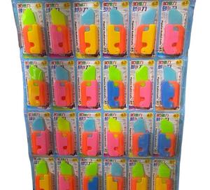 Vỷ dao cà rốt 3D dạ quang 24cái-đồ chơi vô tri Toy Câu Cá