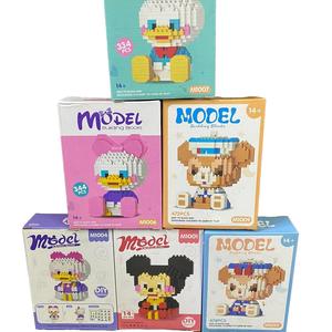 hộp mô hình nắp ráp mini nhân vật hoạt hình cho bé Đồ Chơi