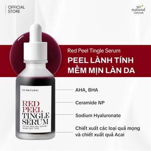 Tinh chất Redpeel Tingle Serum 35ml peel da sinh học Sonatural Skincare Nữ