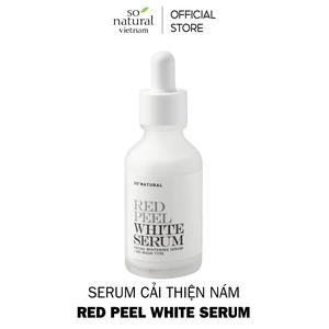 Serum RedPeel White  Cấp Ẩm dưỡng trắng 35ml SO NATURAL - Làm Đẹp Da sử dụng cho cả nam & Nữ