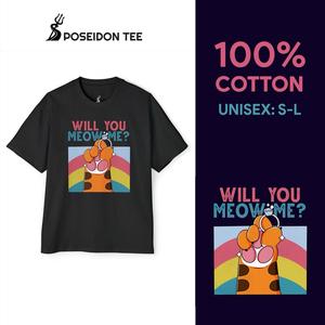 [Mới] Áo Thun Unisex Poseidon Tee - Em Sẽ Meow Anh Chứ?