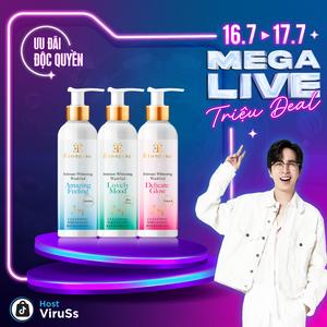 Dung dịch vệ sinh phụ nữ Étonéese dạng gel 3 mùi dưỡng ẩm, kháng khuẩn, cân bằng pH, làm trắng sáng và đều màu da 200ml
