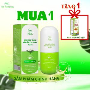 Kem Body Siêu Trắng Kén Tằm Collagen Plus Skincare Dưỡng Body Làm Đẹp Da Nữ