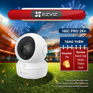 Camera Trong Nhà Có màu ban đêm H6c Pro 2K+ Báo Động khi phát hiện tiếng ồn lớn, Phát hiện thông minh hình dáng người, Chế độ xem toàn cảnh