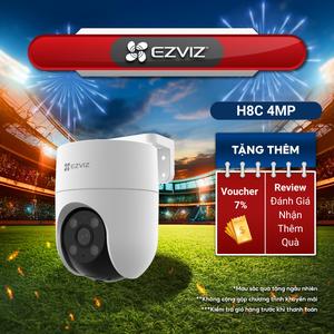 Camera H8C 4MP Có Màu Ban Đêm, Đàm Thoại 2 Chiều, Khoanh Vùng Báo Động, Dùng wifi và mạng lan, Camera Quay quét 360 độ ngoài trời chống nước, Bảo Hành 24 Tháng, Lỗi 1 Đổi 1 [Độc Quyền Livestream]