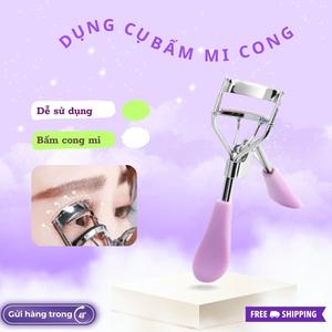 Dụng cụ bấm cong mi YULIN, kẹp mi bằng thép giúp mi cong tự nhiên Trang Điểm Nữ Mỹ Phẩm Cosmetic