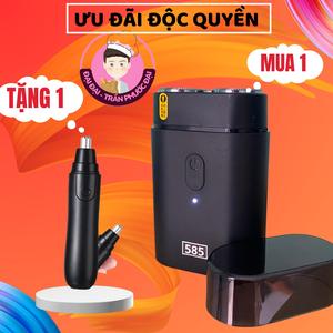 [ TIẾT KIỆM HƠN KHI MUA ] Máy cạo râu mini tiện lợi 2023 sạc nhanh typeC - tặng tỉa lông mũi