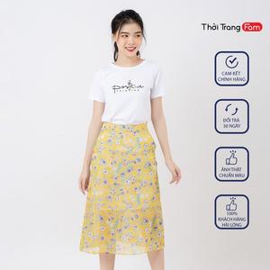 Áo Ngắn Tay nữ Chất cotton mềm mịn Form suông- thương hiệu FAM