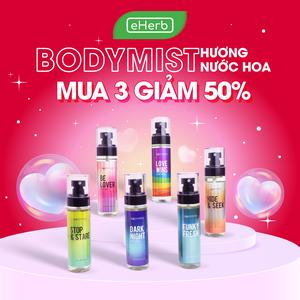 [MUA 2 GIẢM 30% MUA 3 GIẢM 50%] Body Mist Unisex - Xịt Thơm Toàn Thân Nước Hoa Cho Nam & Nữ Phù Hợp Đi Học, Đi Chơi Hẹn Hò BODYMISS Perfume Cosmetic Women Mỹ Phẩm 30ml - 105ml (Chai) hella bodymist perfumelouis chicperfume