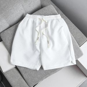 Quần short nam ngắn POLOUMAOR vải cotton xốp Quảng Châu xuất xịn, cạp chun dễ chịu, co giãn 4 chiều, chuẩn form Menswear Cargo Quần lửng Đen