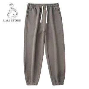 Quần trơn dài chất liệu nỉ tổ ong dày dặn, thanh lịch, thể thao UNISEX - Quảng Châu loại 1 (  POLOUMAOR  ). Ôm gọn Jogger Sport có thể giặt máy thời_trang